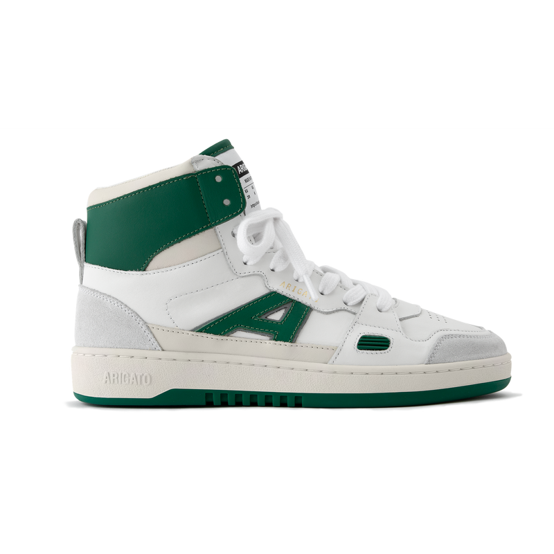 A-Dice Hi Sneaker - White/Kale Green - Women