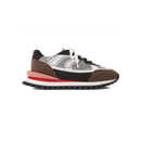 Sonar Sneaker - Grey/Brown - Women