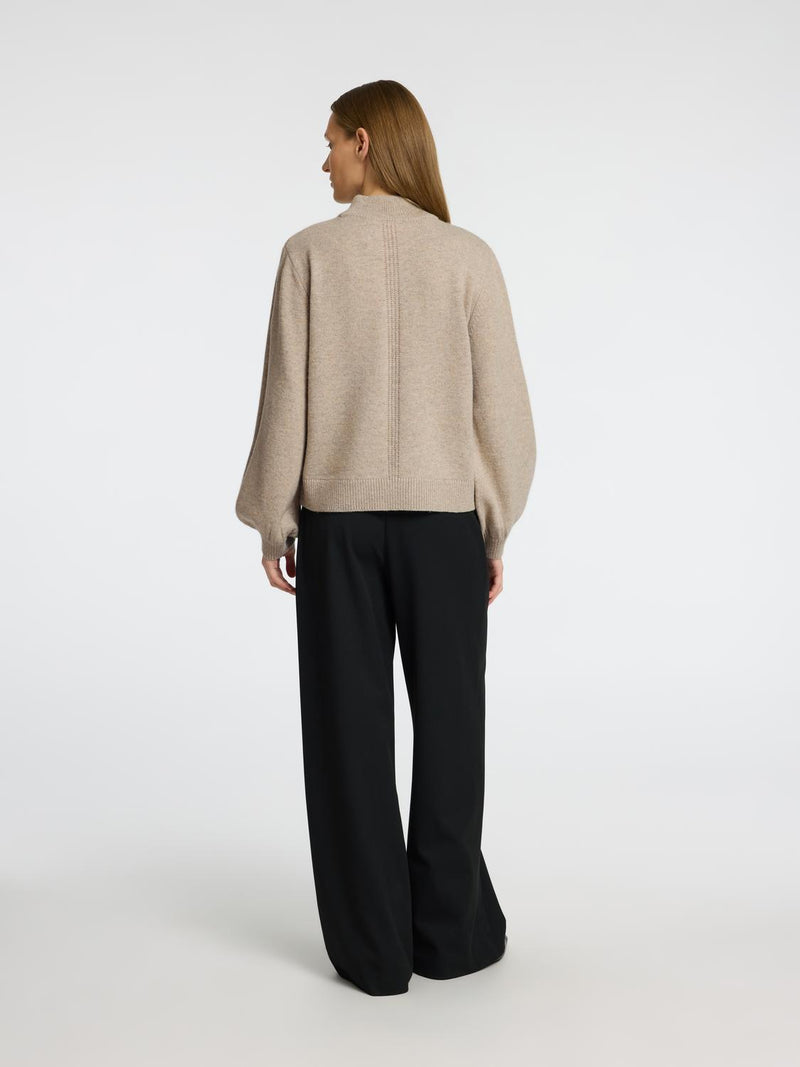 Pull En Maille - Oatmeal - Femme