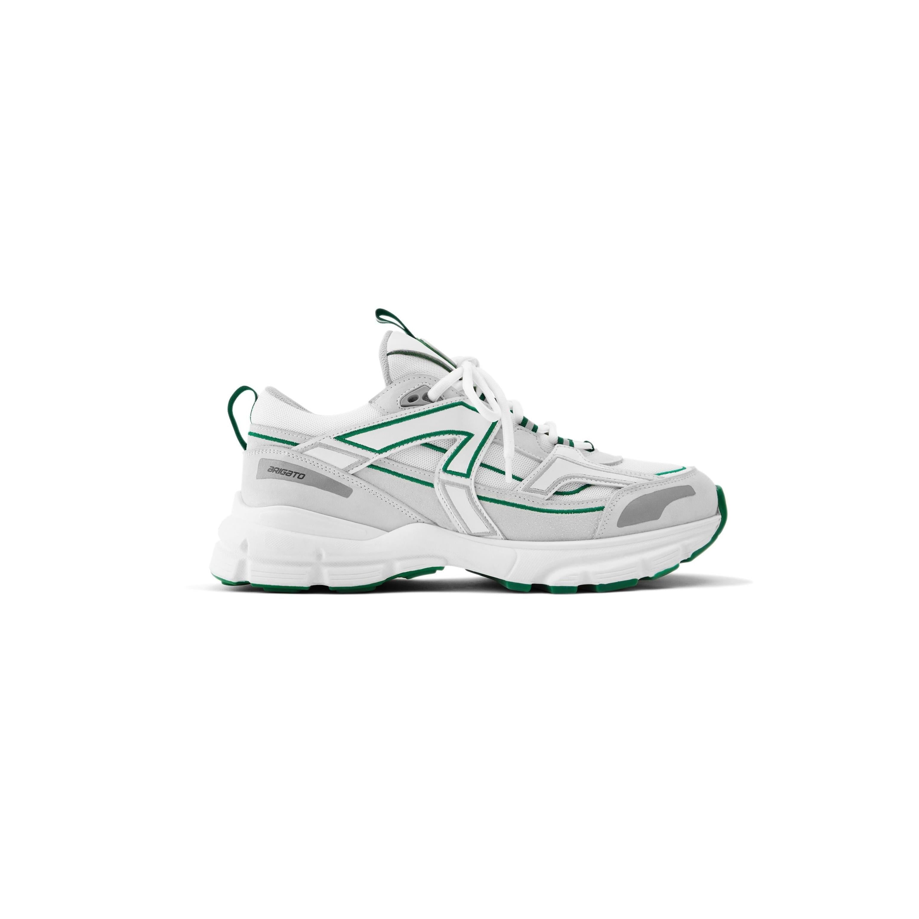 Marathon R-Trail Low-Top Trainers - White/Kale Green - Men