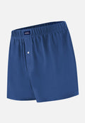 Caleçon Fredo En Jersey De Coton - Bleu Acier