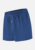 Caleçon Fredo En Jersey De Coton - Bleu Acier