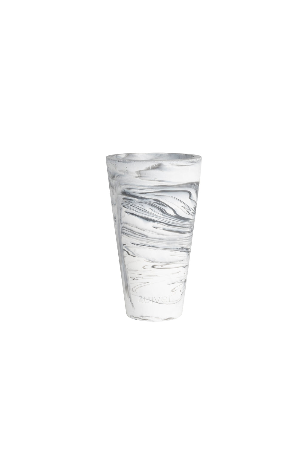 Conic S - Vase - Resin - Black/White/Grey