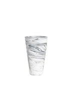 Conic S - Vase - Resin - Black/White/Grey