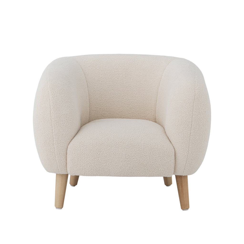 Cade - Chaise - Blanc - Contreplaqué Fsc®100%