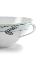 Midnight Flowers - Lot De 2 Tasses À Thé - Porcelaine Bone China - Blossom Milk