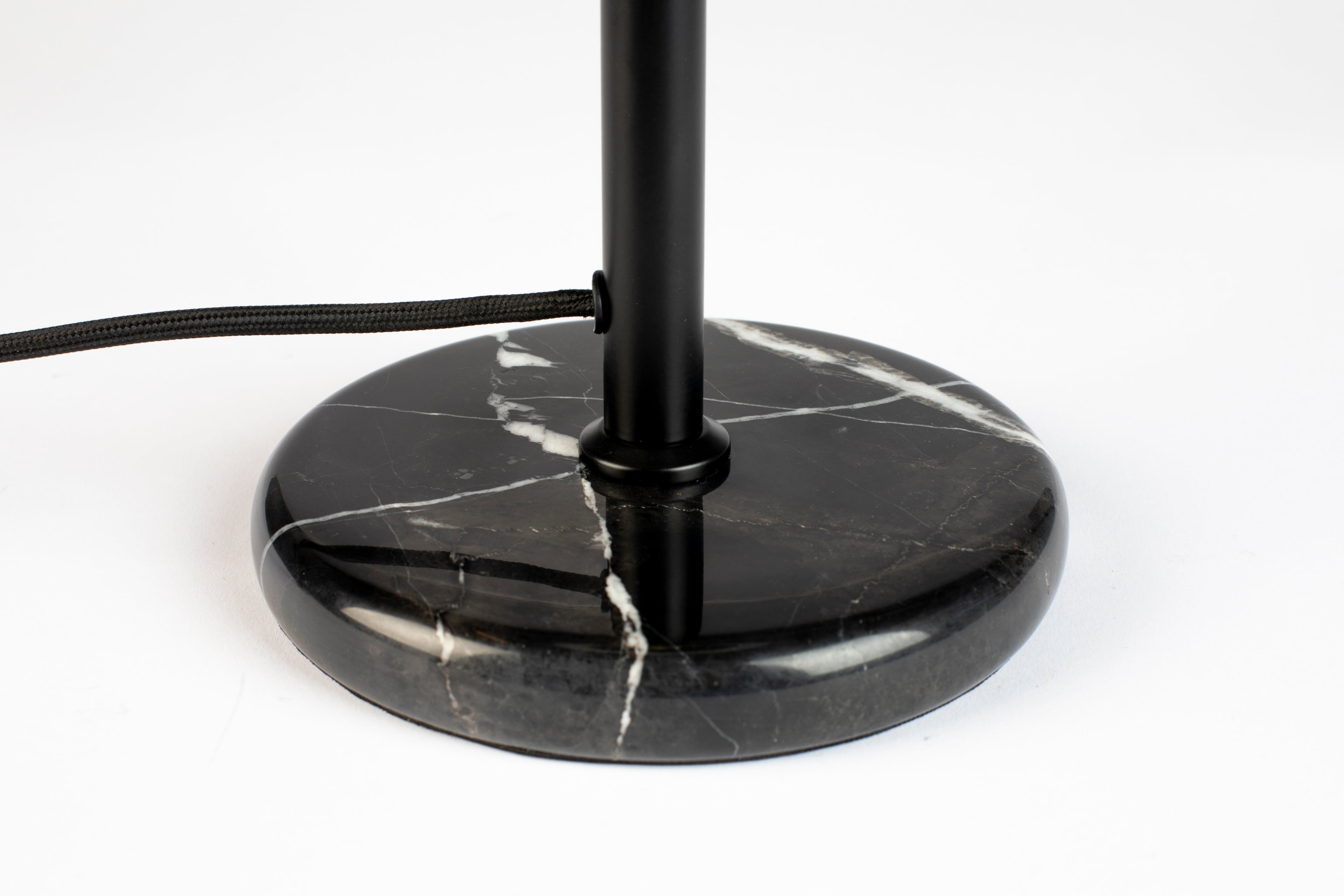 Orion - Table Lamp - Glass - Black/White