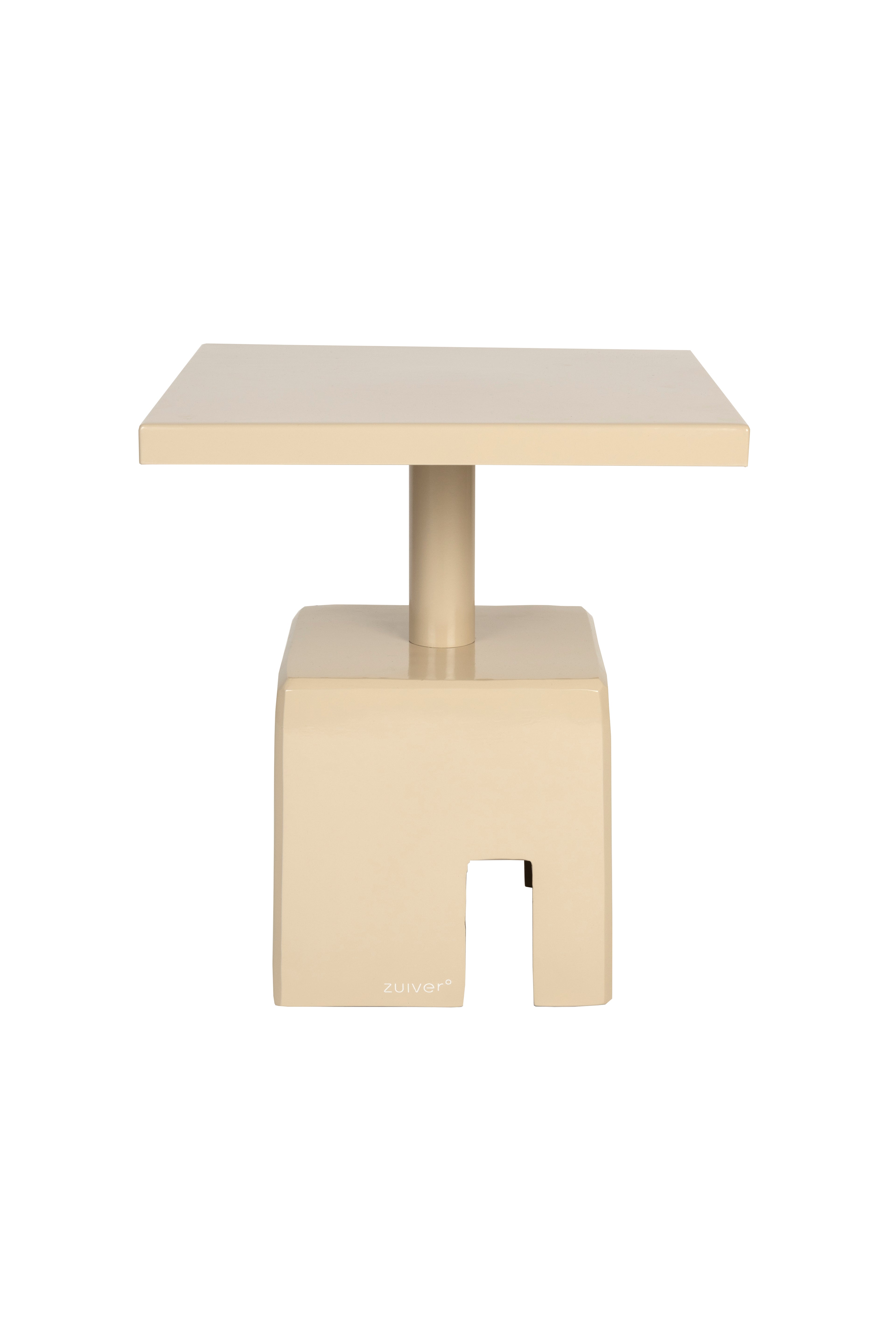 Chubby - Side Table - Iron - Beige
