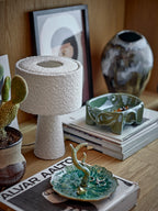 Emmie - Table Lamp - White - Polyester