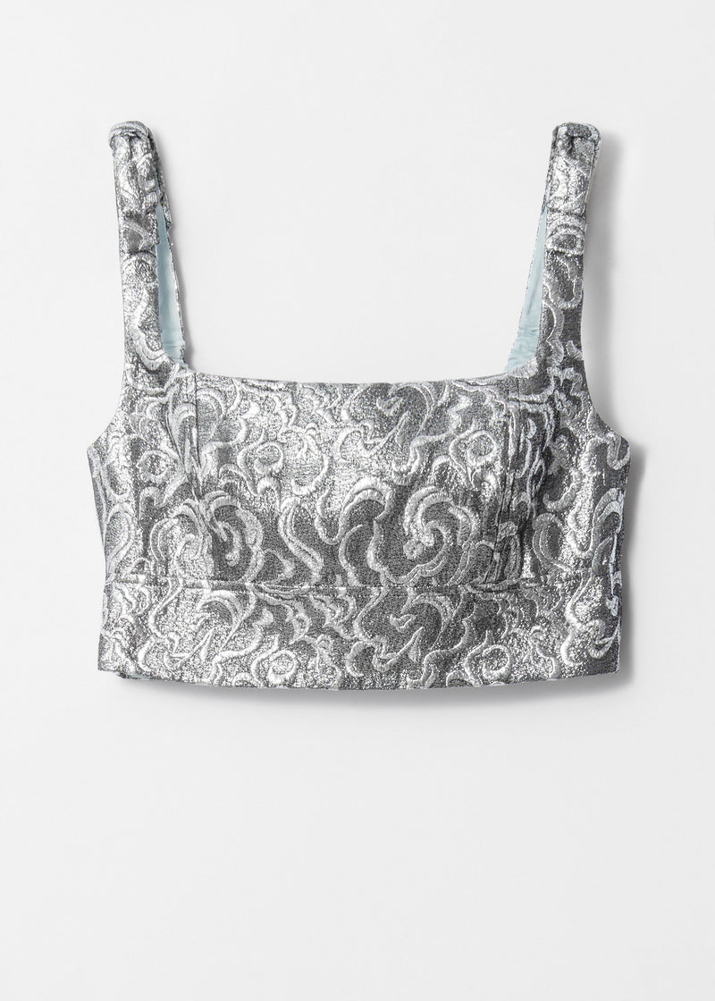 Top Sa Elana Top - Silver - Women