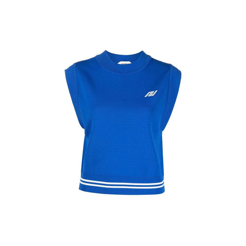 Gilet Autry Knitted - Blue - Femme