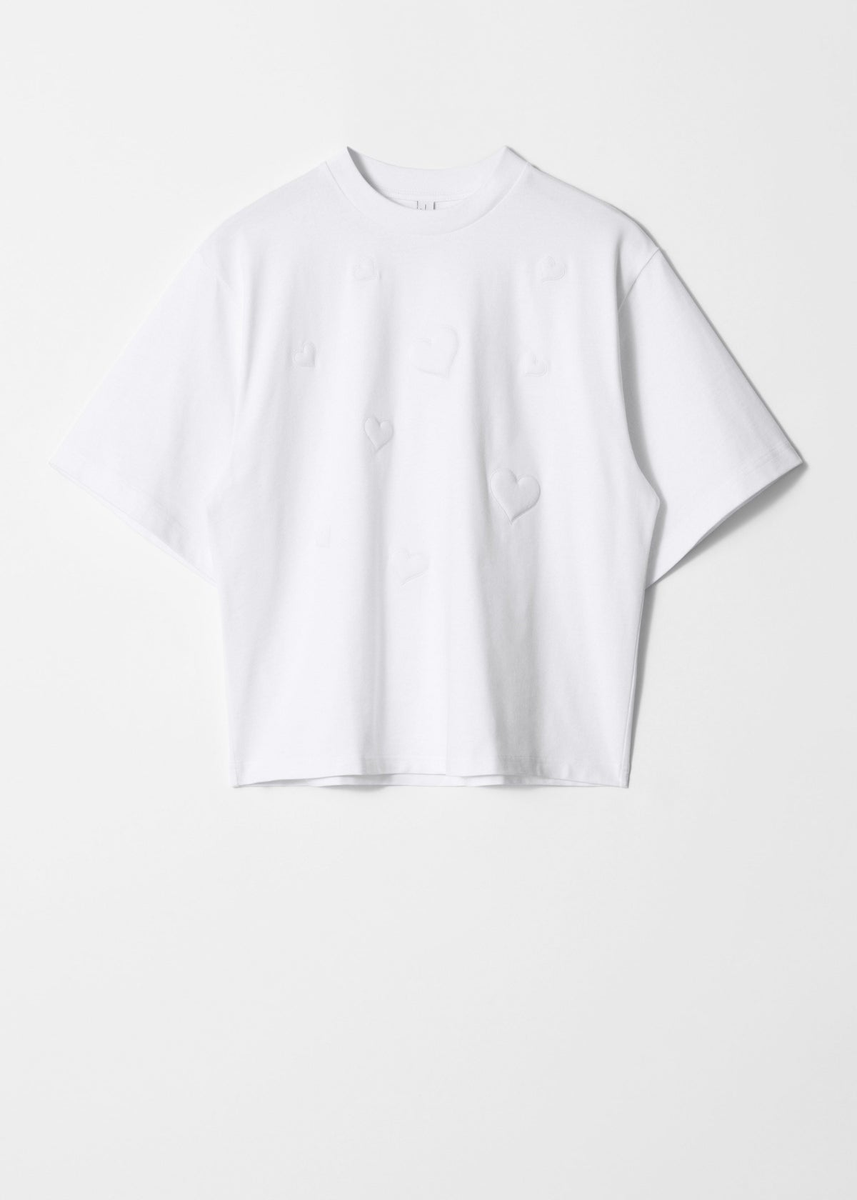 T-Shirt Sa Heart - Hvid