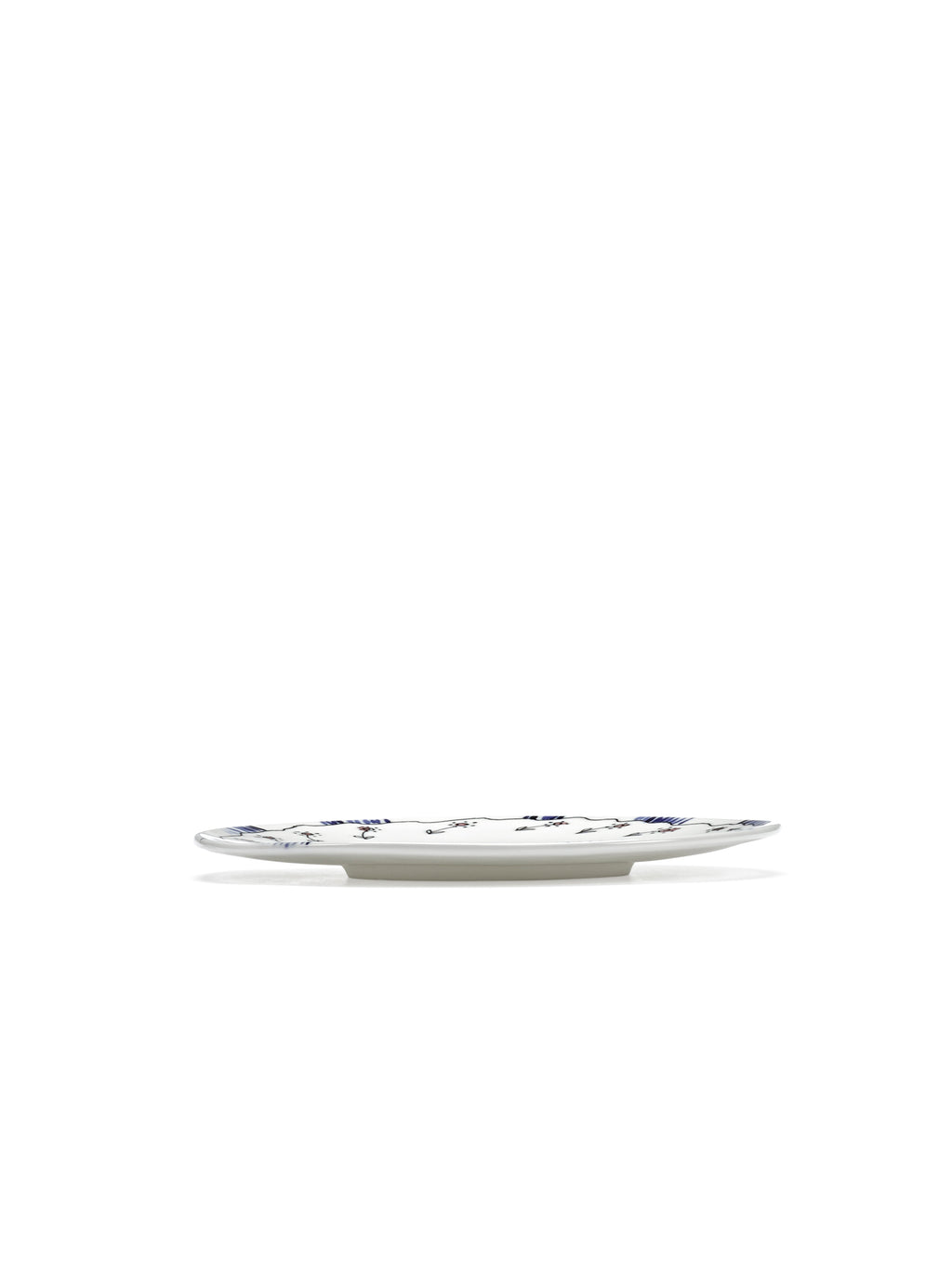 Midnight Flowers - Lot De 2 Soucoupes Pour Tasse À Thé - Porcelaine Bone China - Anemone Milk