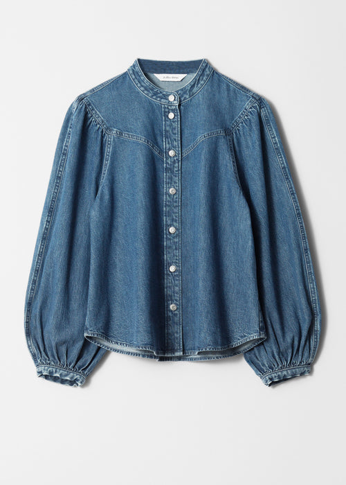 Blusa vaquera Pa Tina - Azul - Mujer