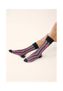 Chaussettes Mi-Hautes - Flechette Fuchsia