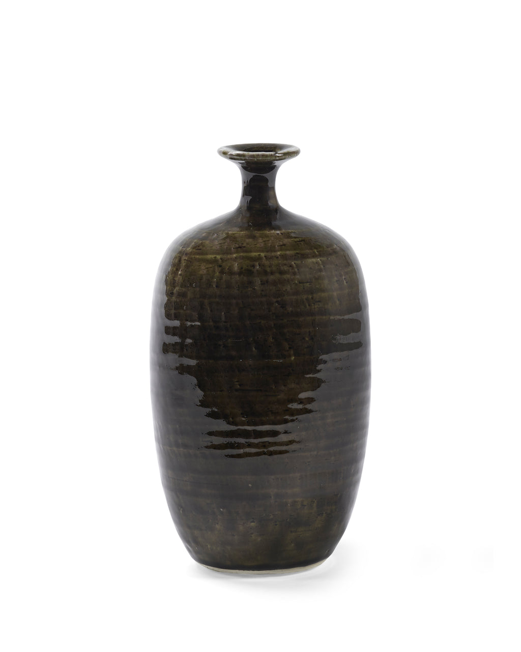 Glazed Shades - Vase - S - Grès - Vert Foncé