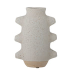 Birka - Jarrón Decorativo - Blanco - Cerámica