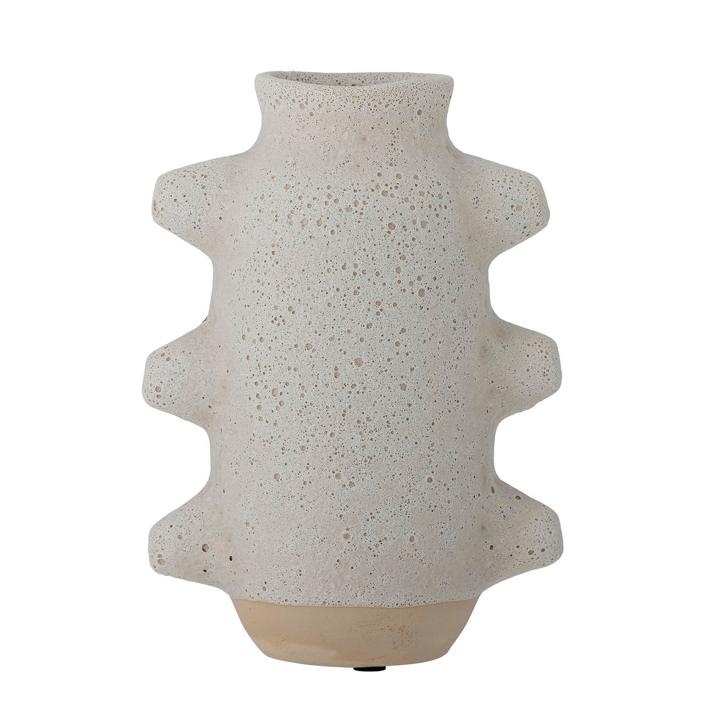 Birka - Set of 4 Decorative Vases - White - Ceramic