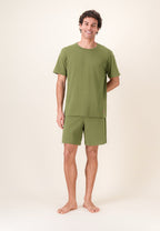 Formidable Short-Sleeved Cotton T-Shirt - Veronese Khaki