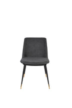 Lionel - Dining Room Chair - Fabric - Dark Gray