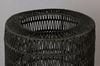Kari - Floor lamp - Jute - Black