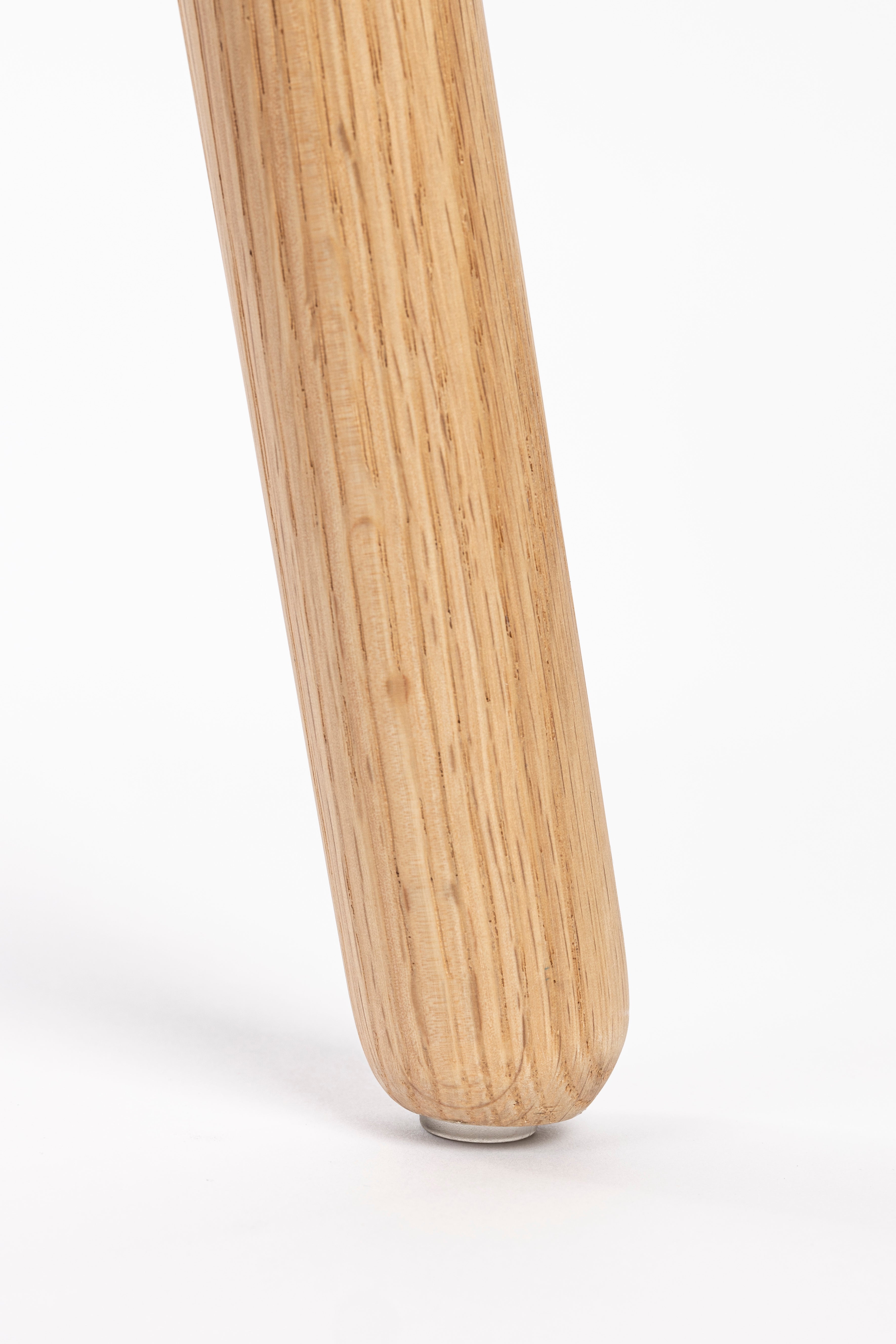 Void - Fauteuil De Salle À Manger - Plastique polypropylène - Chêne Blanc Lait
