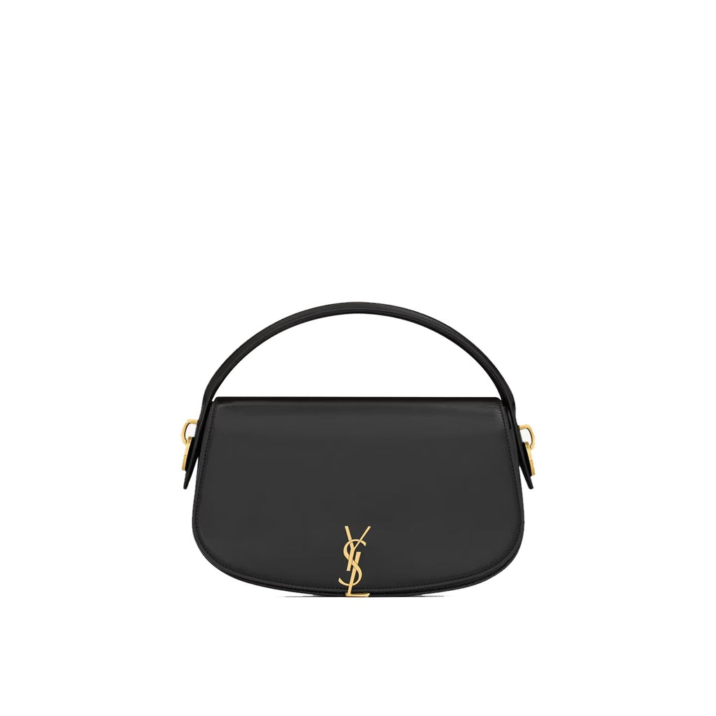 Saint Laurent - Voltaire Half-Moon Crossbody Bag - Women - Black