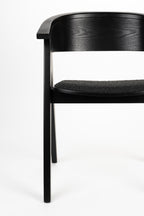 NDSM - Fauteuil - Frêne massif - Noir