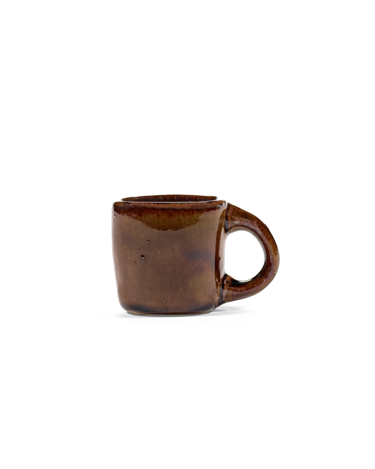 Out Of Lines - Lot De 2 Tasses À Expresso - Grès - Ocre