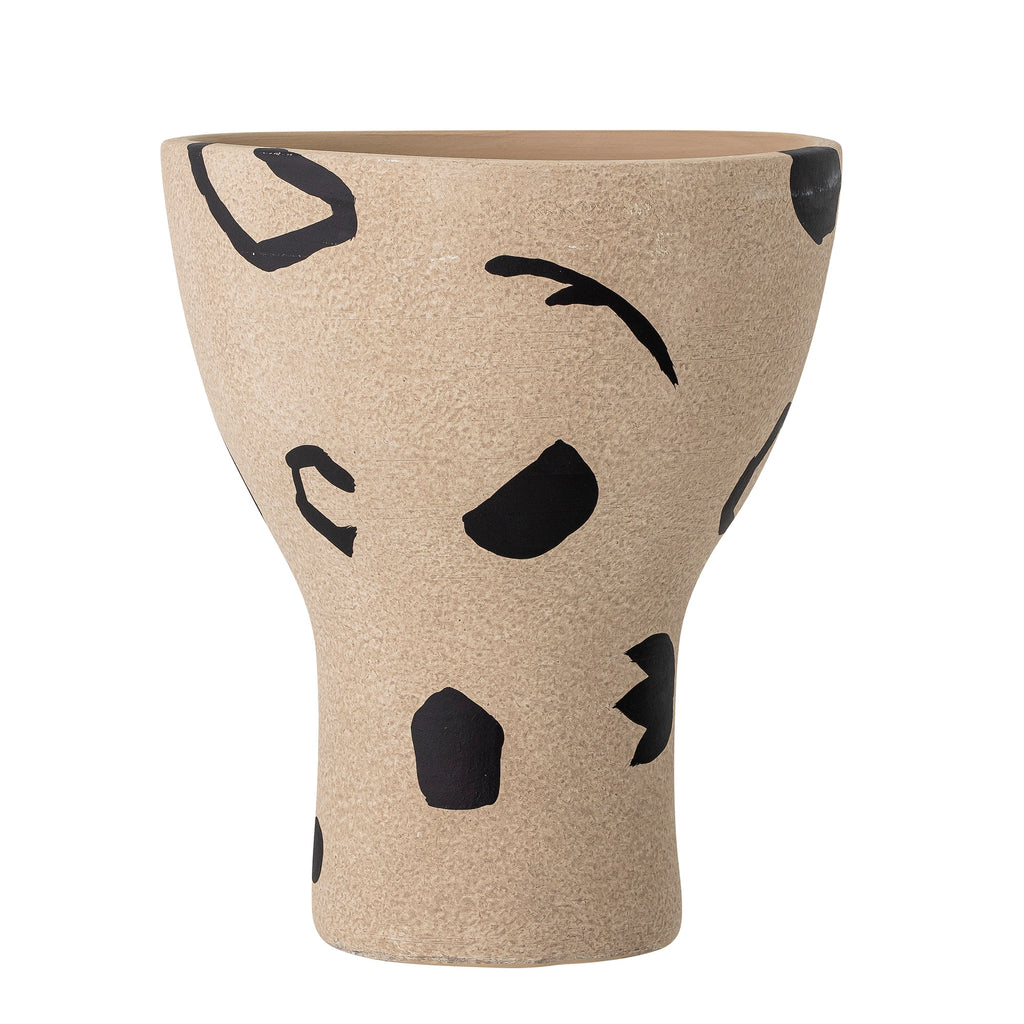 Nans - Jarrón Deco - Natural - Terracota