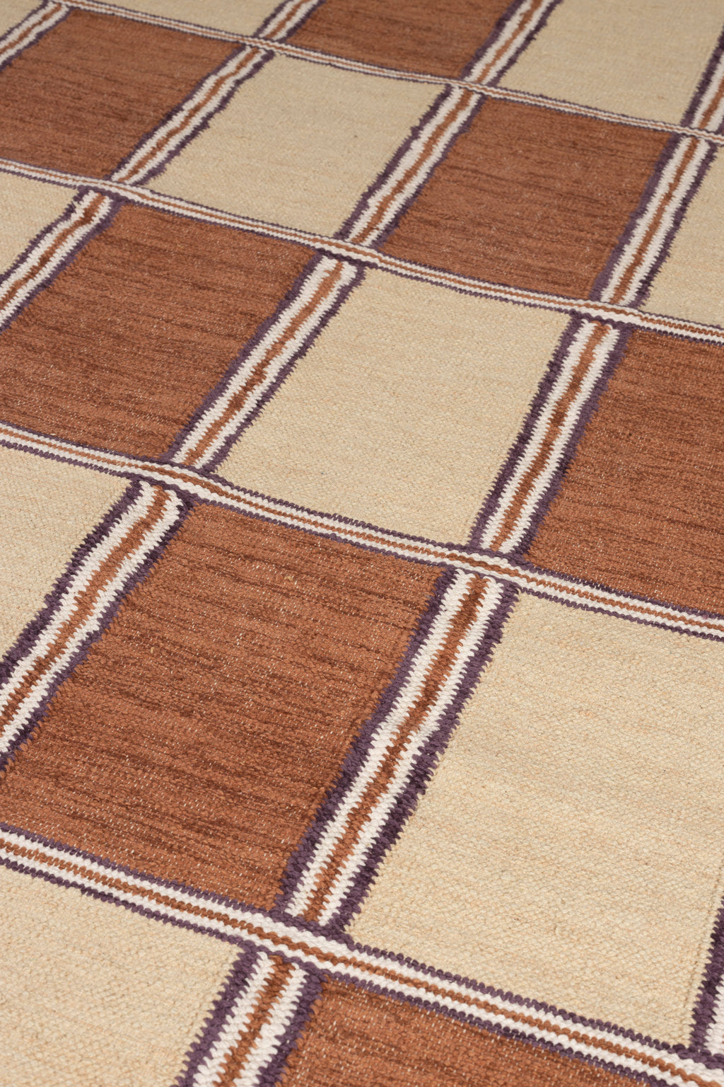 Gambit - Tapis - Coton - Beige/Terracotta