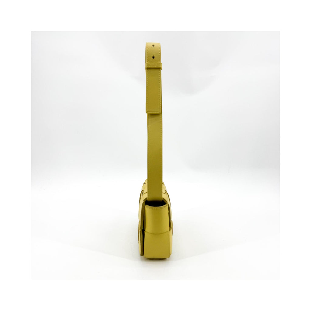 Pochette Bottega Veneta Cassette Belt Cuir - Jaune