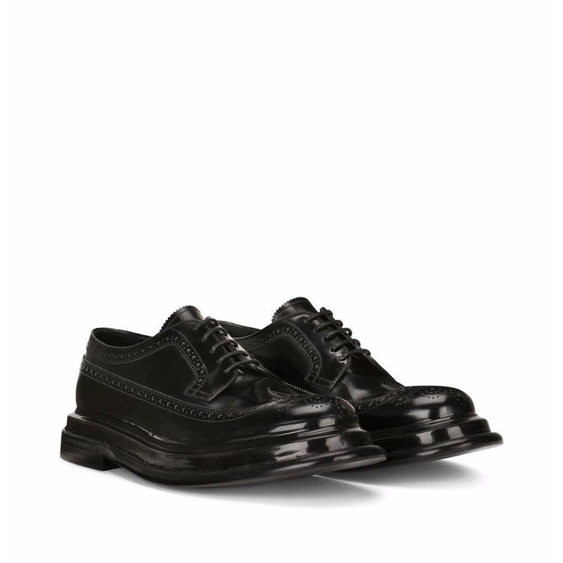 Derbies - Dolce & Gabbana Leather - Black