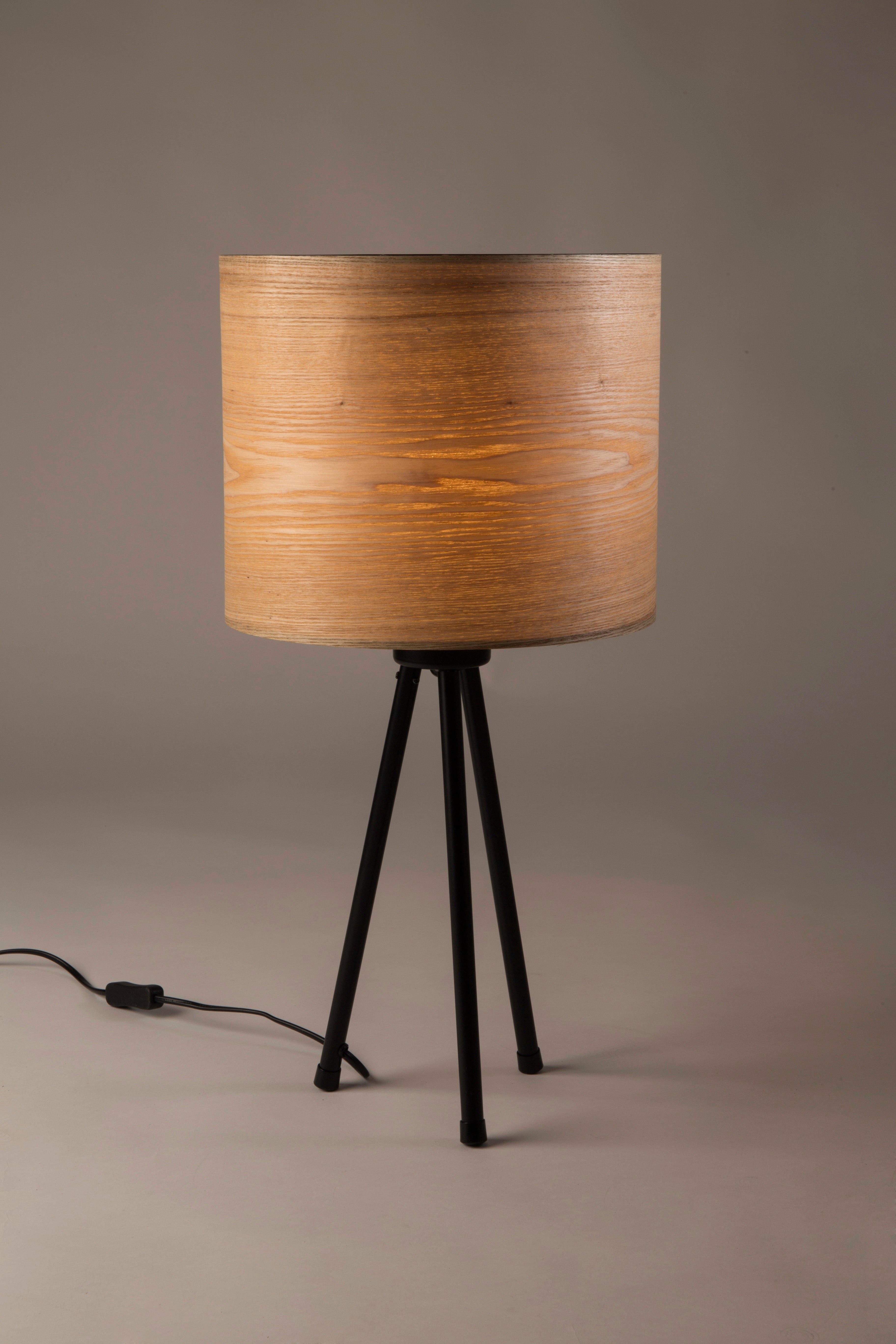 Woodland - Table Lamp - Ash Veneer - Brown/Multicolor