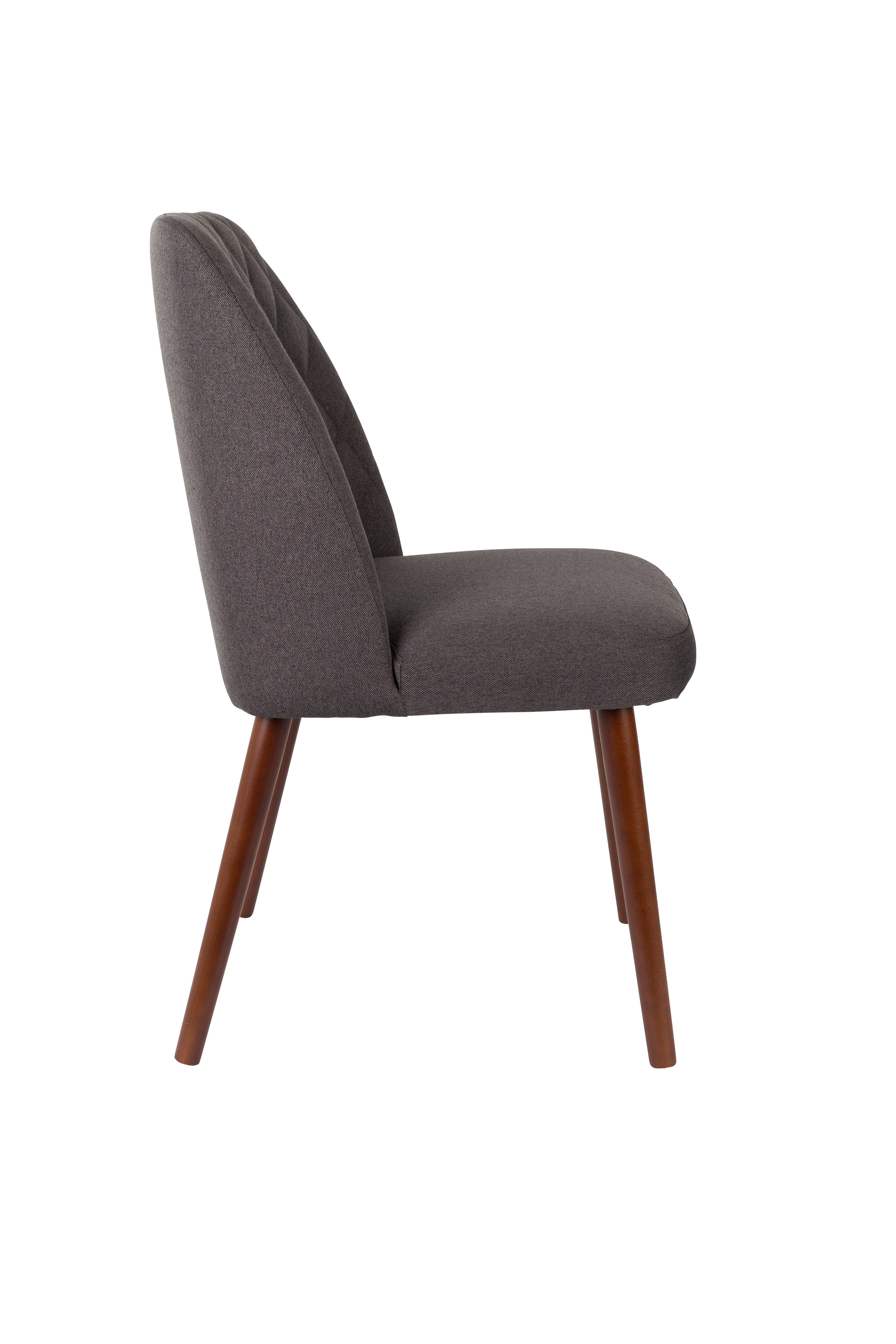 Conway - Dining Chair - Fabric - Dark Gray
