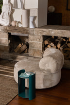 Navagio - Side Table - Metal - Blue