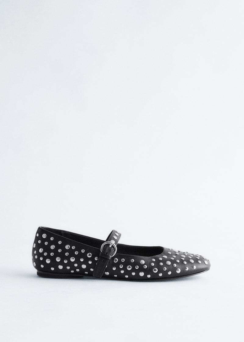 Zapatos Lea Deco Bailarina - Negro - Mujer