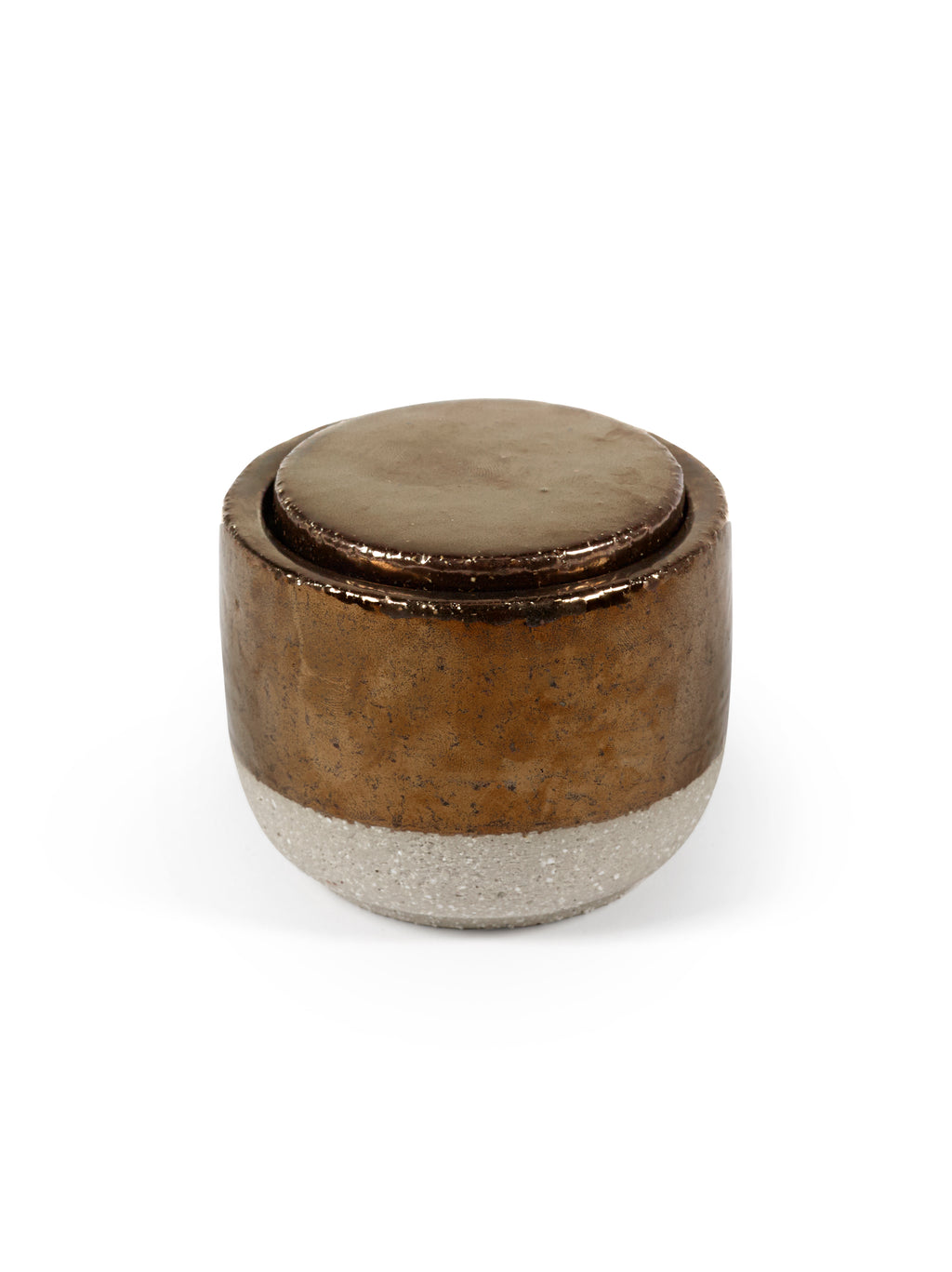 Candles Charred Santal - Bougie D'ambiance - S - Cire De Soja Et Paraffine - Or