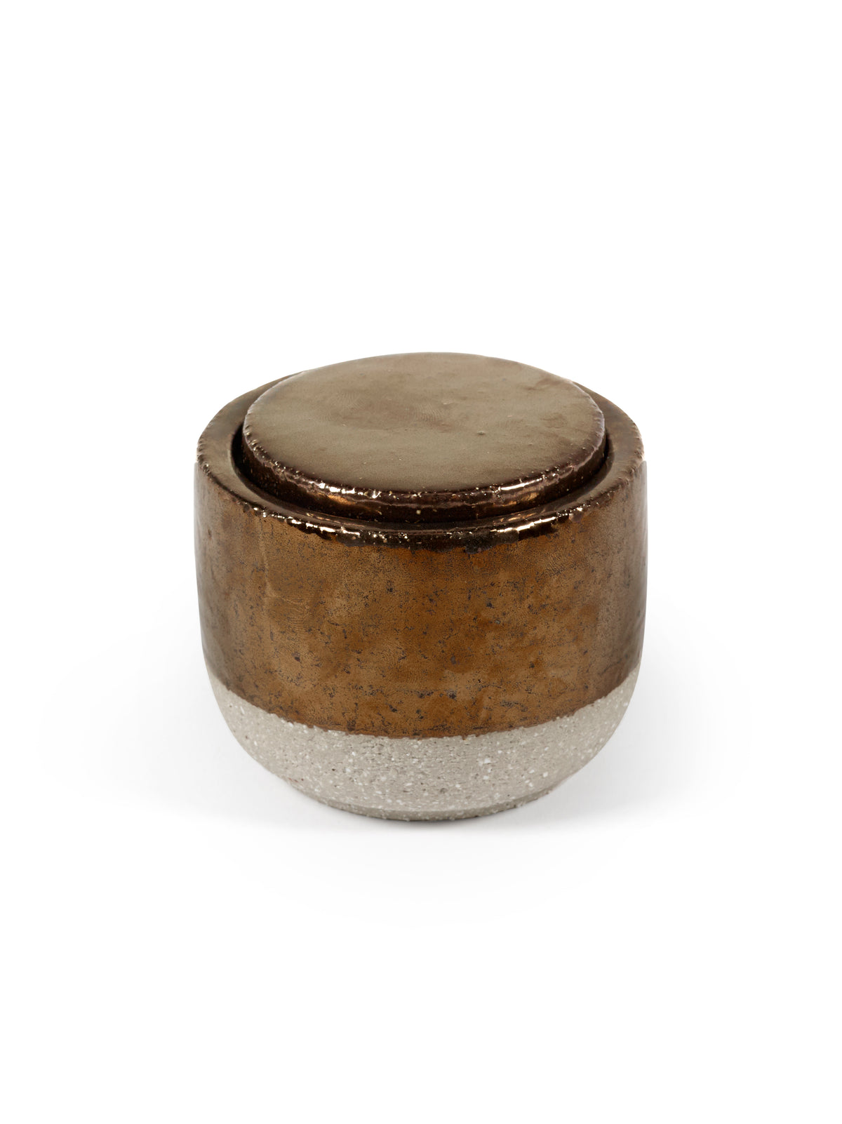 Candles Charred Santal - Bougie D'ambiance - S - Cire De Soja Et Paraffine - Or