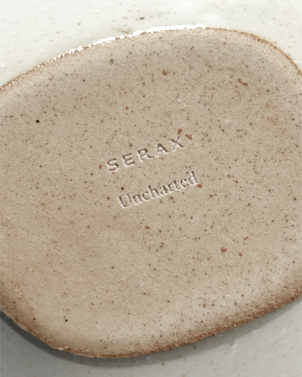 Out Of Lines - Lot De 2 Bols Ovales - Grès - Blanc Cassé
