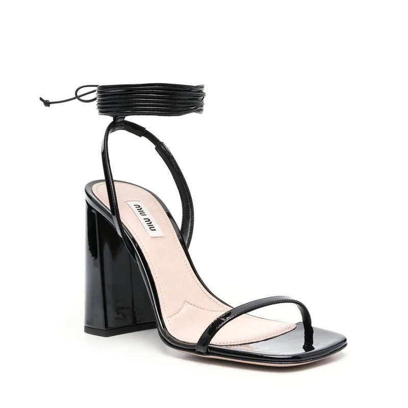 Sandales - Miu Miu Leather - Black