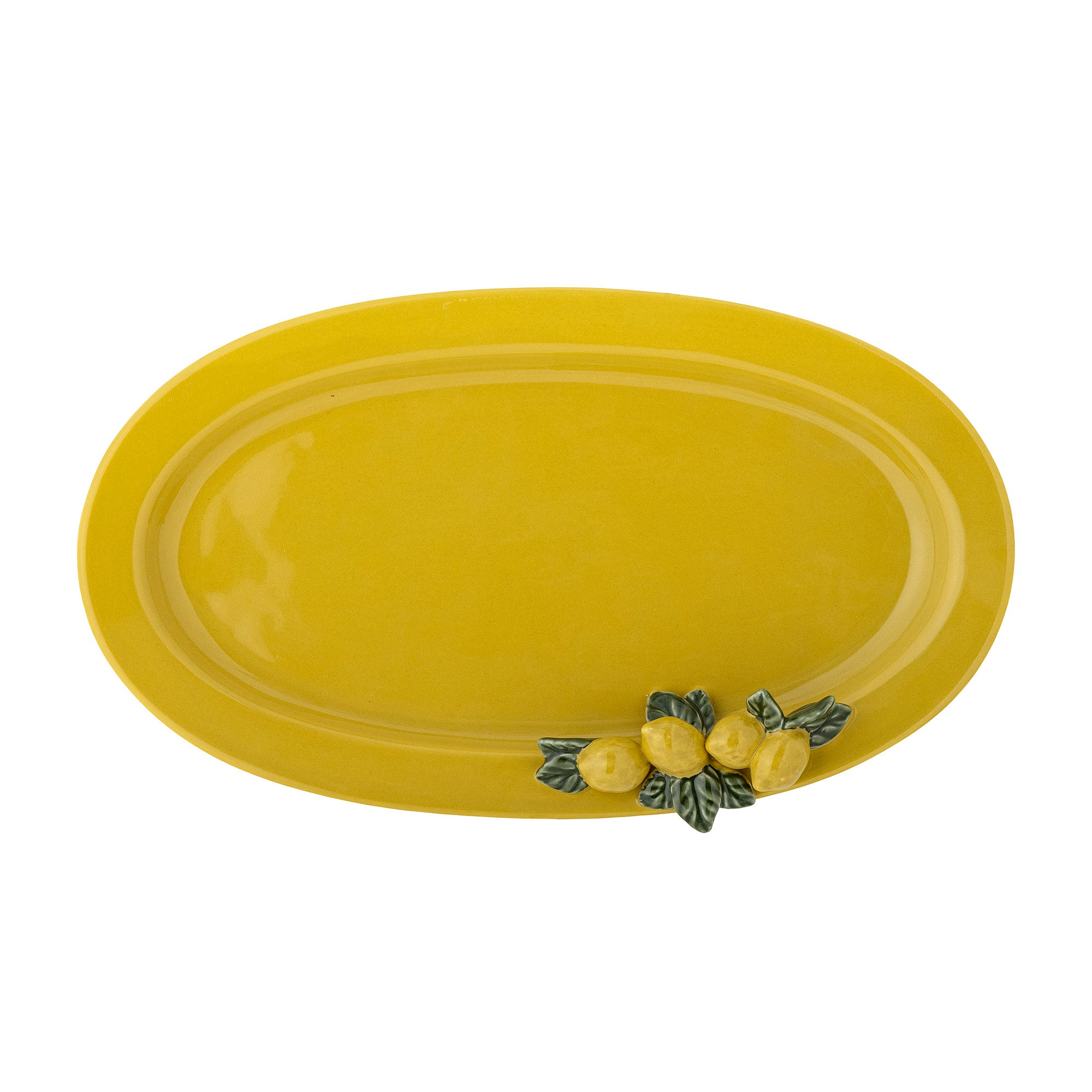 Limone - Plato de Servicio - Amarillo - Gres