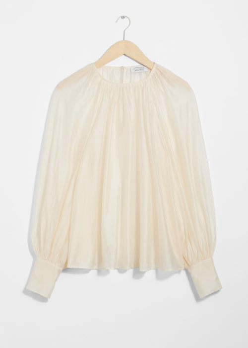 Blusa La Gaya Blusa - Blanco - Mujer