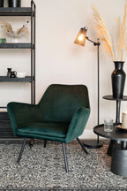 Noah - Side Table - Aluminum - Antique Black