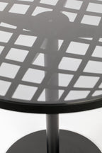 Albert Bistro De Jardin - Outdoor Table - Aluminum - Black