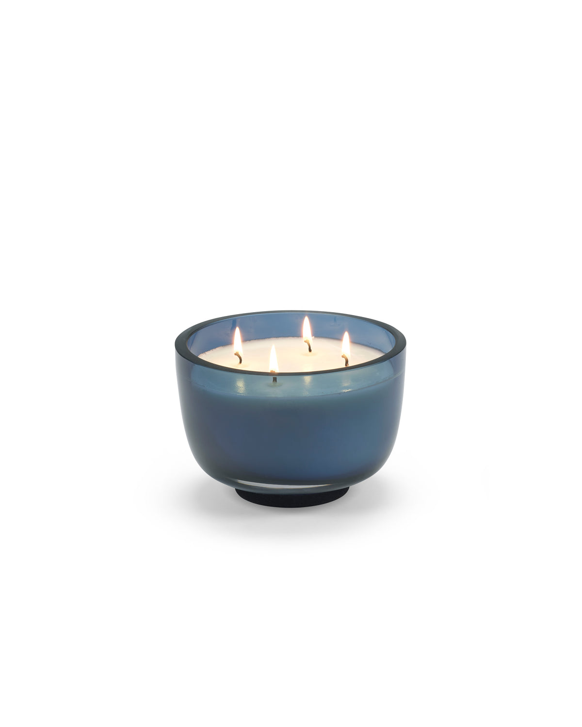 Candles Panarea - Bougie D'ambiance - S - Cire De Soja Et Paraffine - Bleu Foncé