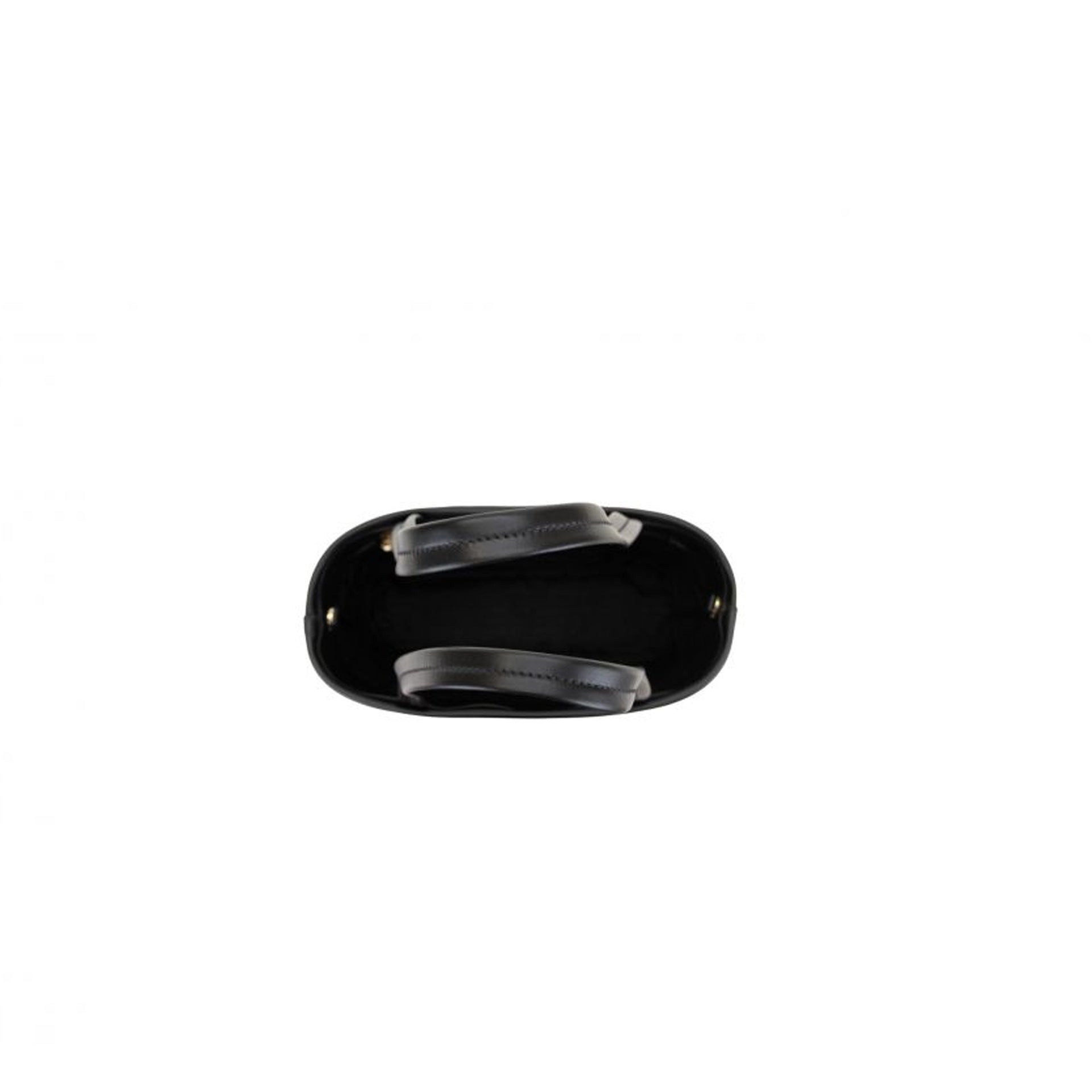 Prada - Cabas De Cuero Con Logo - Mujeres - Negro