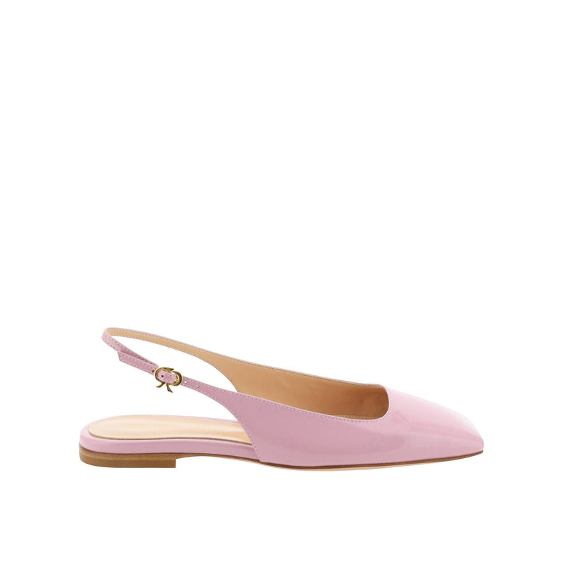Sandales - Gianvito Rossi Leather Flat - Pink
