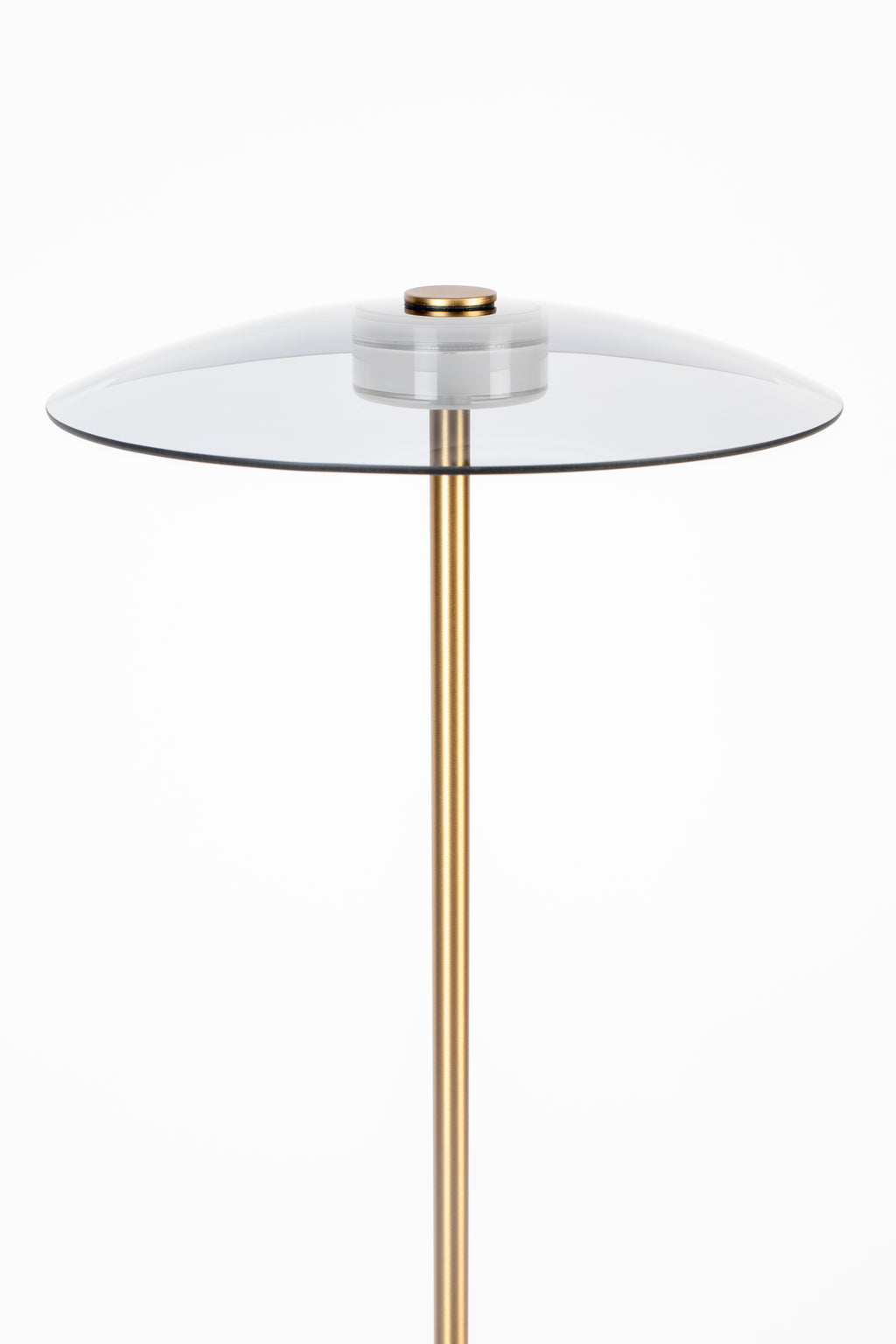 Float - Floor lamp - Tempered glass - Gold