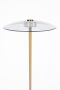 Float - Floor lamp - Tempered glass - Gold